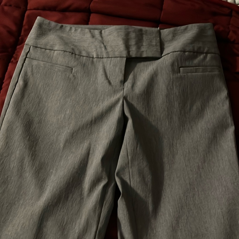 The Limited Trouser Grey Dress Pants Exact Stretch Women's Size 2R NWT